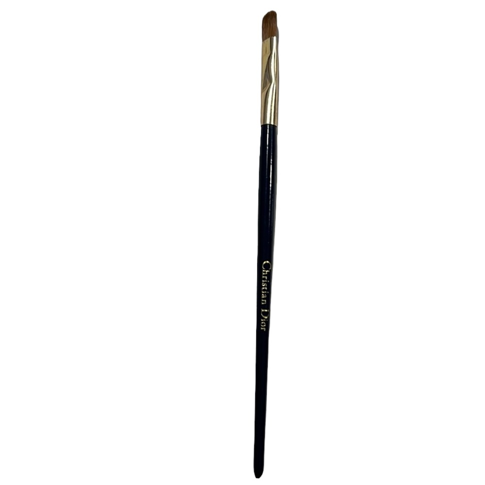 Christian Dior Artist Makeup Concealer Brush Blue Handle Gold letters 2002 Vtg - Picture 5 of 5